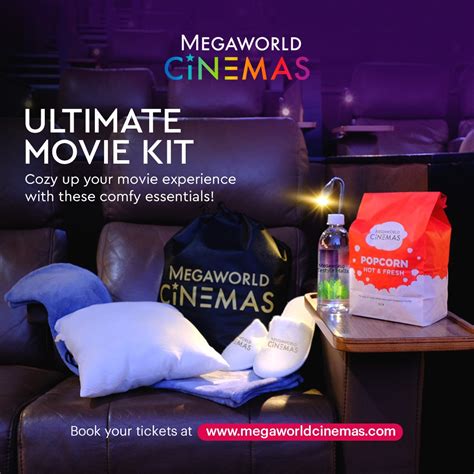Megaworld Cinemas Ultimate Movie Kit: Details, Prices .